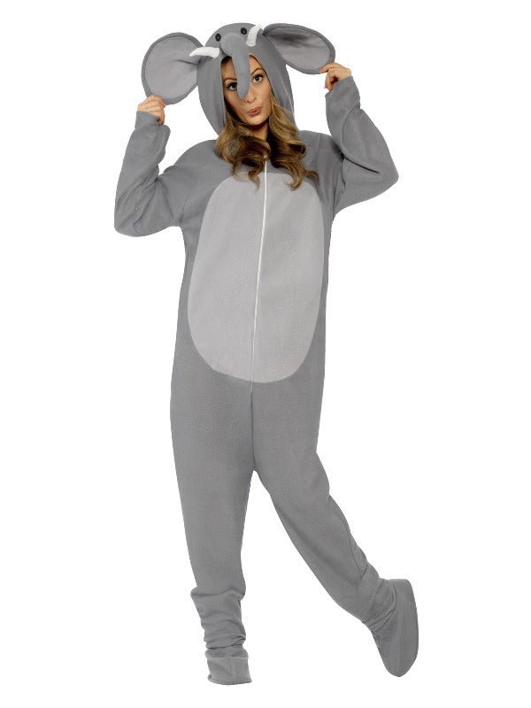 Elephant Costume, Grey - Adult Weekender