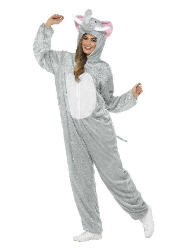 Elephant Costume, Grey - Adult Weekender