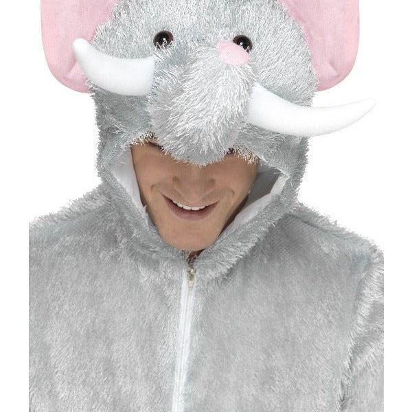 Elephant Costume, Grey - Adult Weekender
