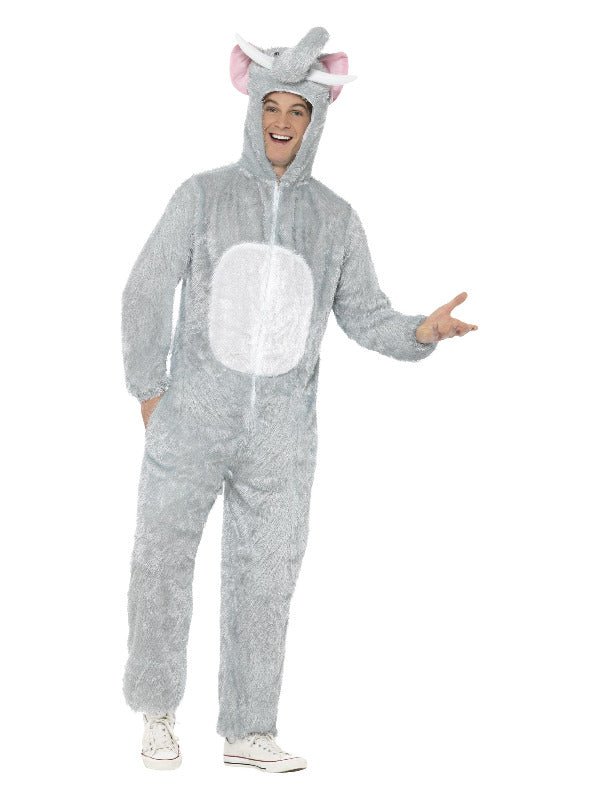 Elephant Costume, Grey - Adult Weekender