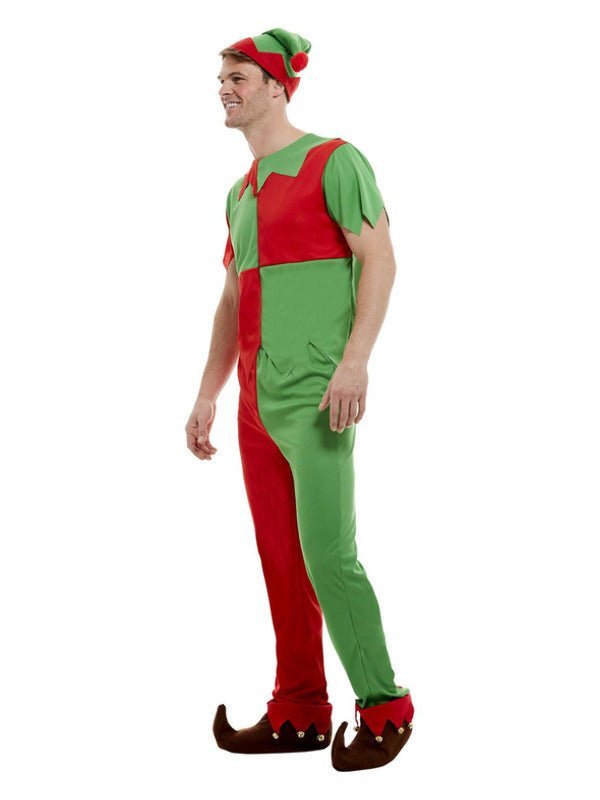 Elf Costume, Green & Red - Adult Weekender