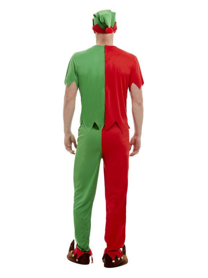 Elf Costume, Green & Red - Adult Weekender