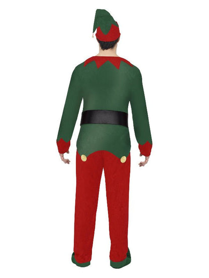 Elf Costume, Red &amp; Green - Adult Weekender