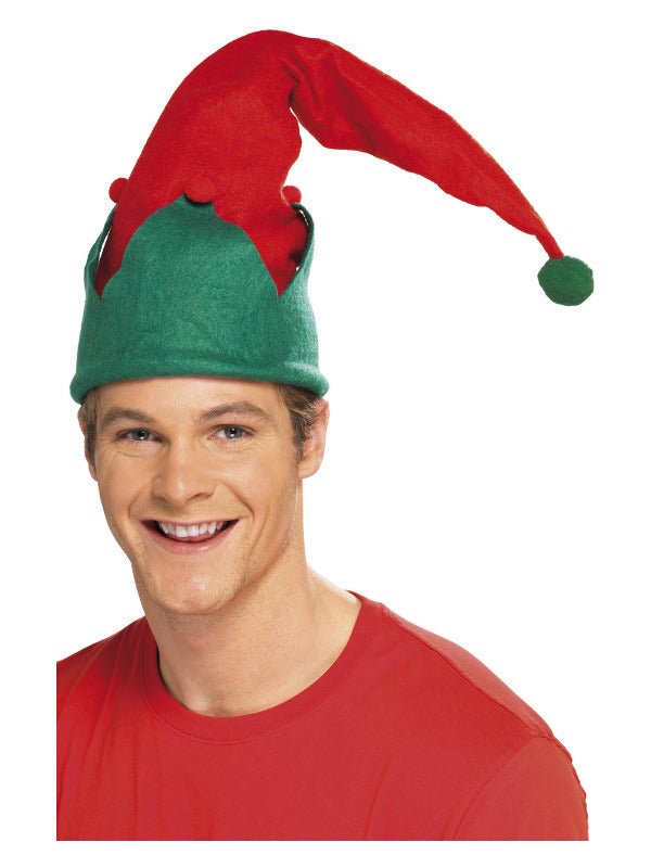 Elf Hat, Red - Adult Weekender