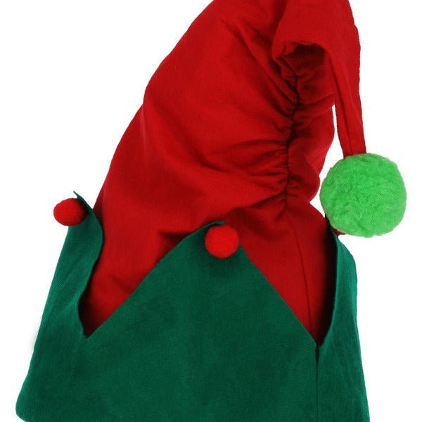 Elf Hat, Red - Adult Weekender