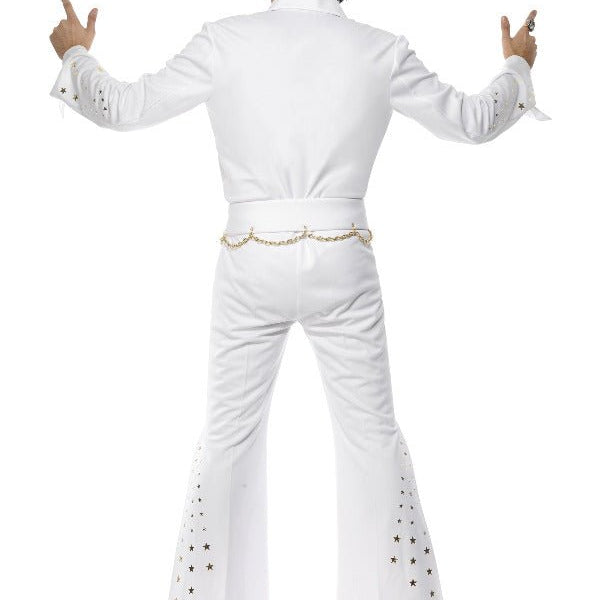 Elvis American Eagle Costume, White - Adult Weekender