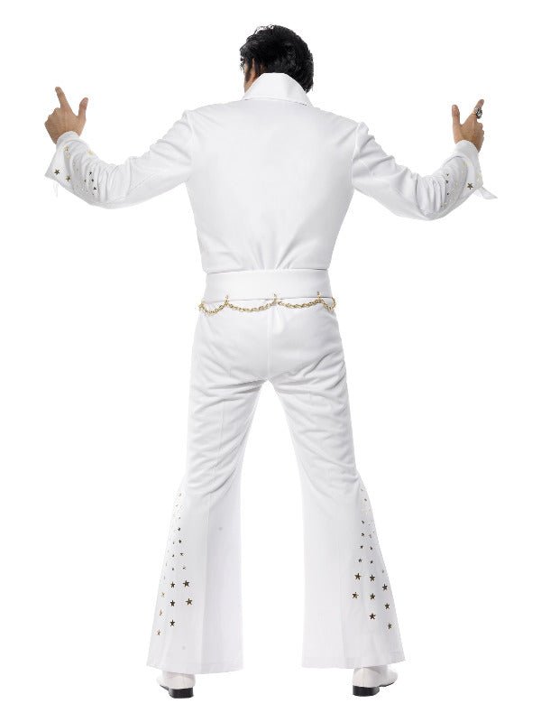 Elvis American Eagle Costume, White - Adult Weekender