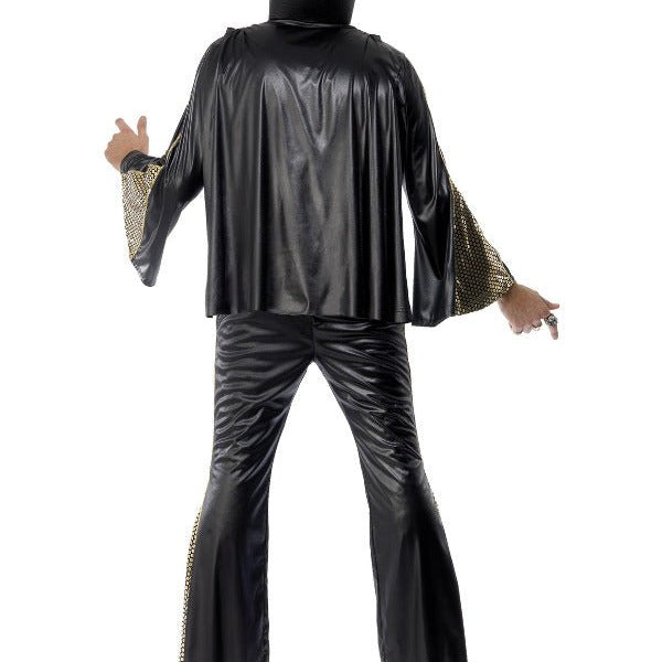 Elvis Costume, Black & Gold - Adult Weekender