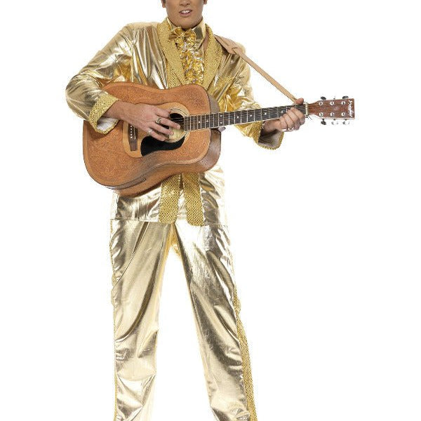 Elvis Costume, Gold - Adult Weekender