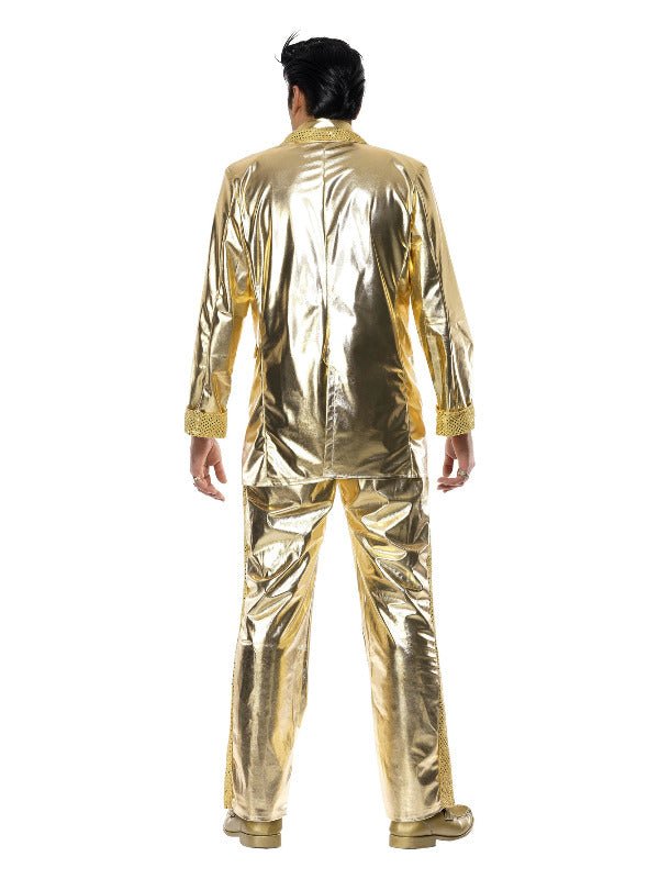 Elvis Costume, Gold - Adult Weekender