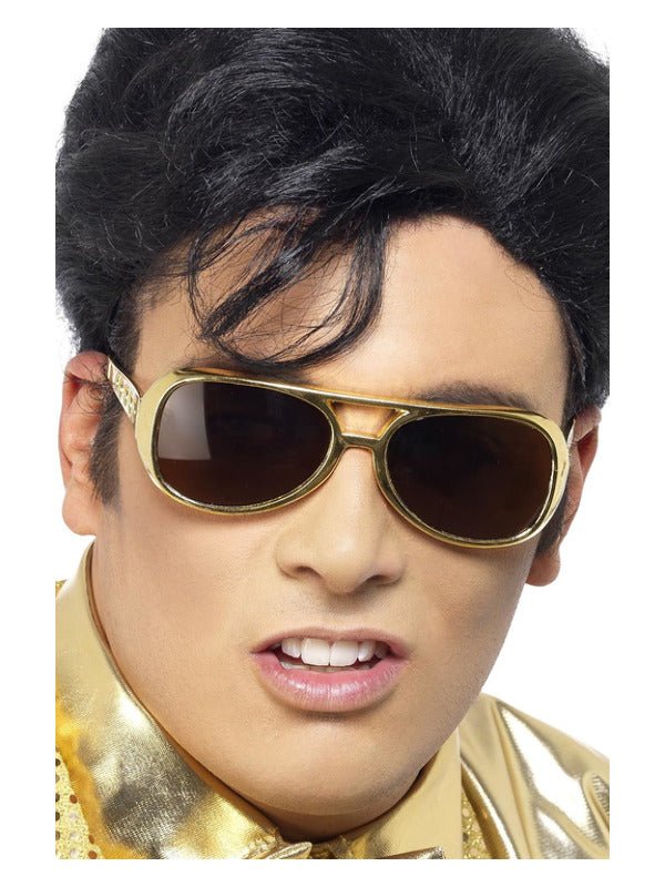 Elvis Shades, Gold - Adult Weekender