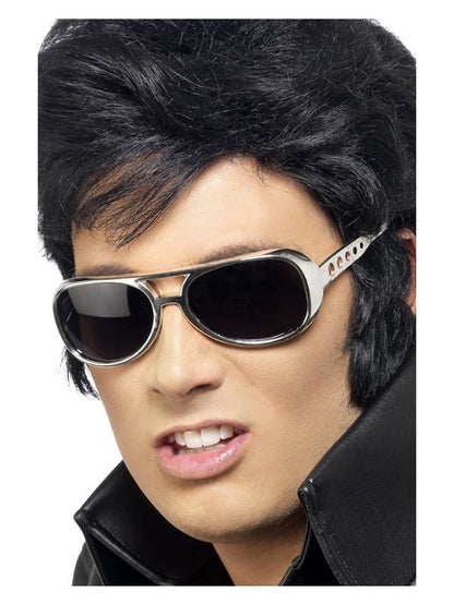 Elvis Shades, Silver - Adult Weekender