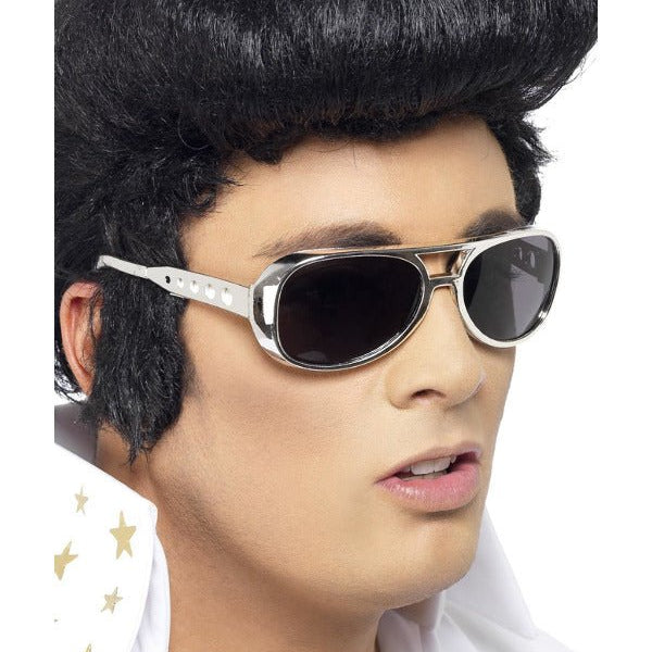 Elvis Shades, Silver - Adult Weekender