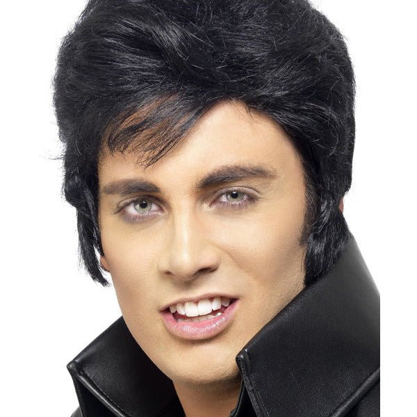 Elvis Wig, Black - Adult Weekender