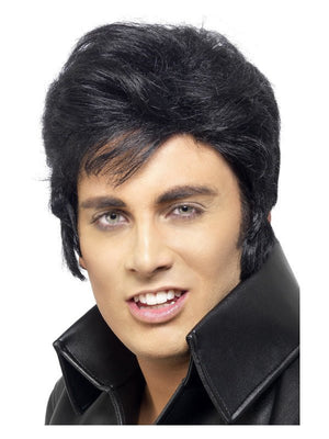 Elvis Wig, Black - Adult Weekender