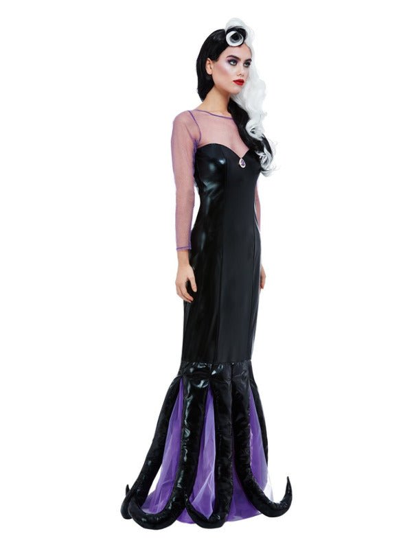 Evil Sea Witch Costume, Black - Adult Weekender