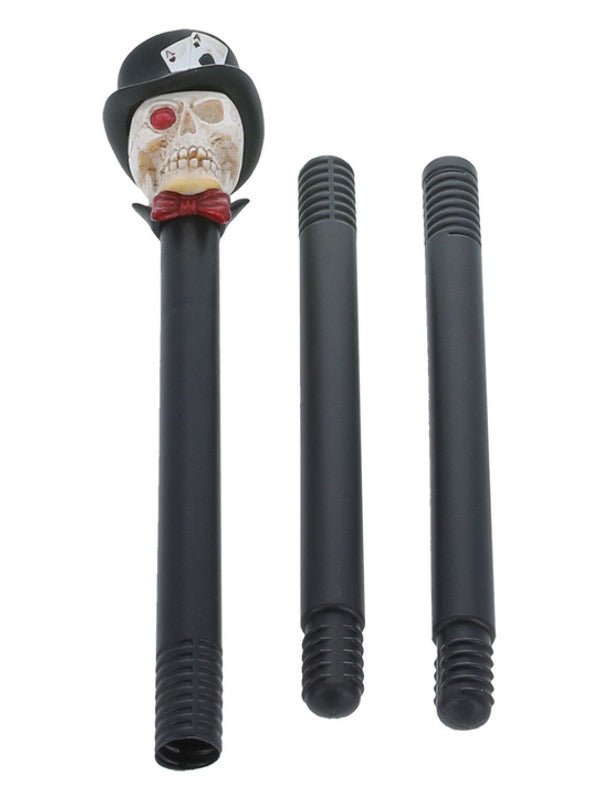 Extendable Voodoo Skull Cane - Adult Weekender