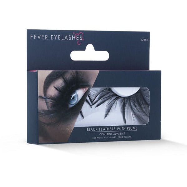 Eyelashes, Black - Adult Weekender