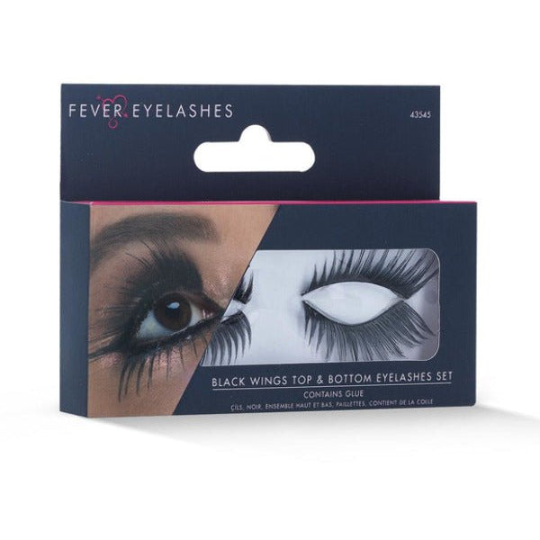 Eyelashes, Black - Adult Weekender