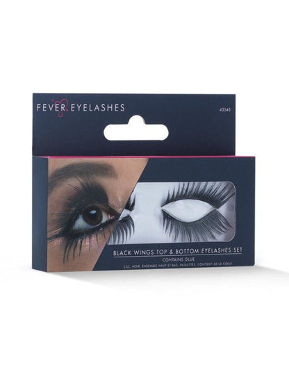 Eyelashes, Black - Adult Weekender