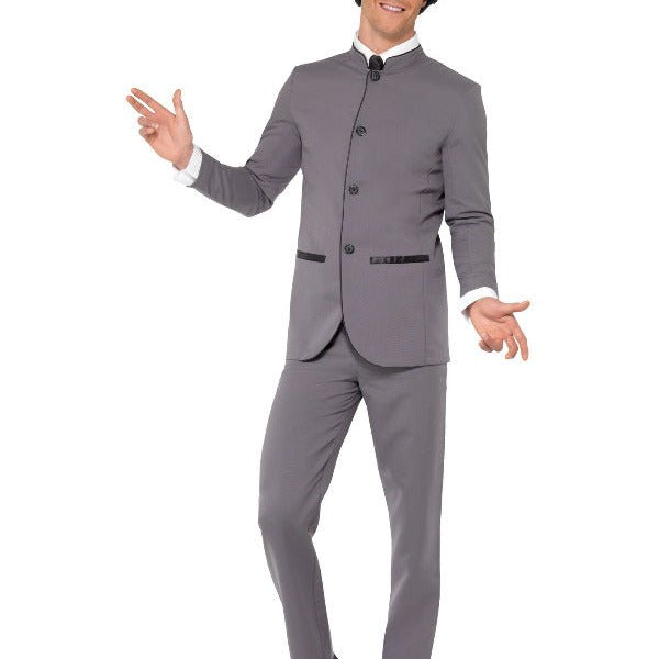 Fab Four Iconic Costume, Grey - Adult Weekender