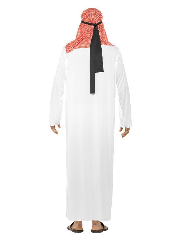 Fake Sheikh Costume, White - Adult Weekender