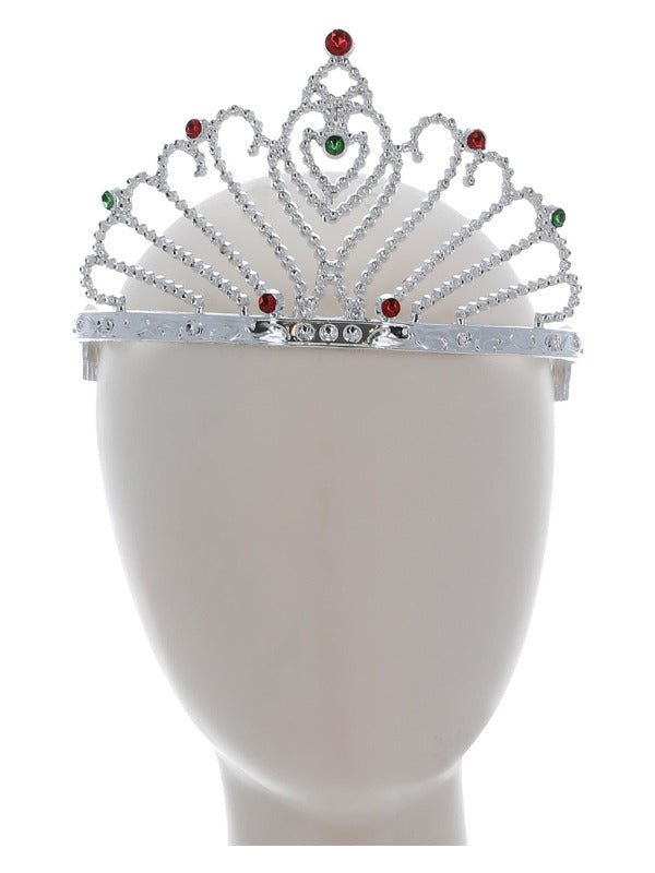 Fan Design Tiara, Silver - Adult Weekender