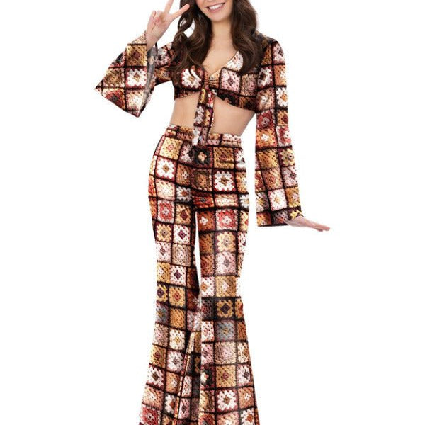 Fever 60s Vintage Crochet Costume - Adult Weekender