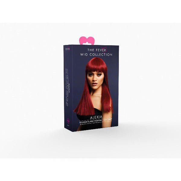 Fever Alexia Wig, True Blend, Ruby Red - Adult Weekender