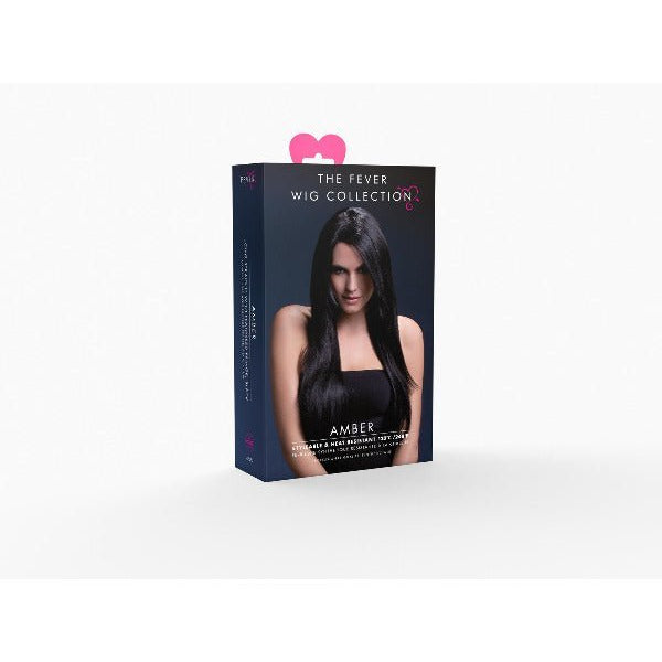 Fever Amber Wig, Black - Adult Weekender