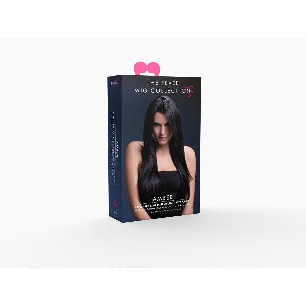 Fever Amber Wig, Black - Adult Weekender