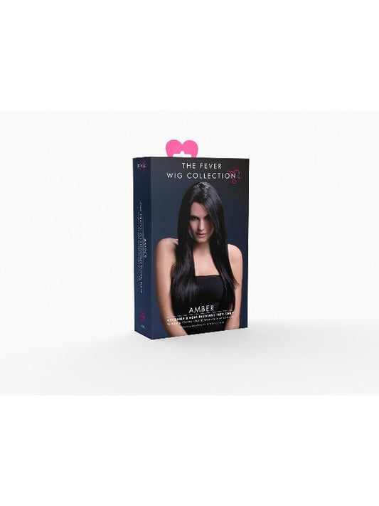 Fever Amber Wig, Black - Adult Weekender