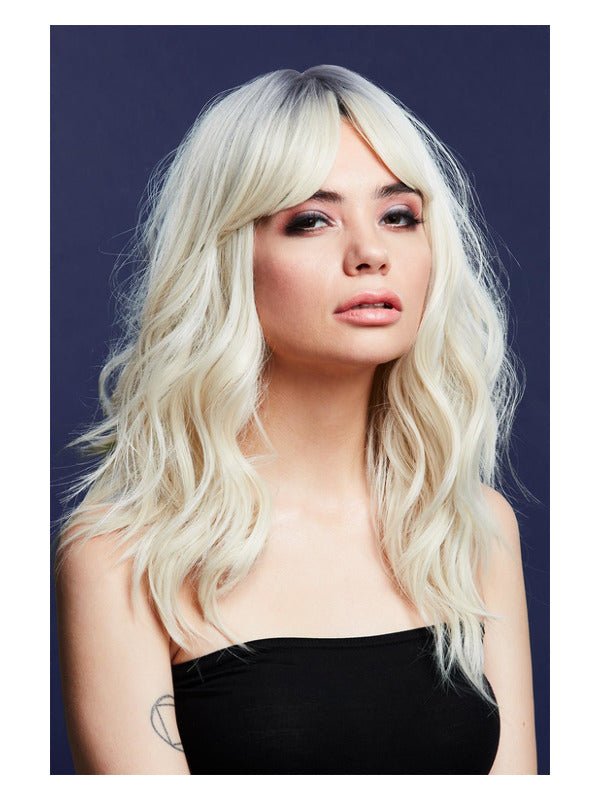 Fever Ashley Wig, Two Toned Blend, Ice Blonde - Adult Weekender