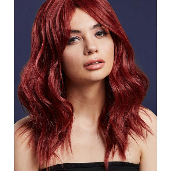 Fever Ashley Wig, Two Toned Blend, Ruby Red - Adult Weekender