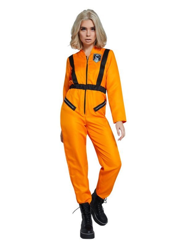 Fever Astronaut Costume, Orange - Adult Weekender