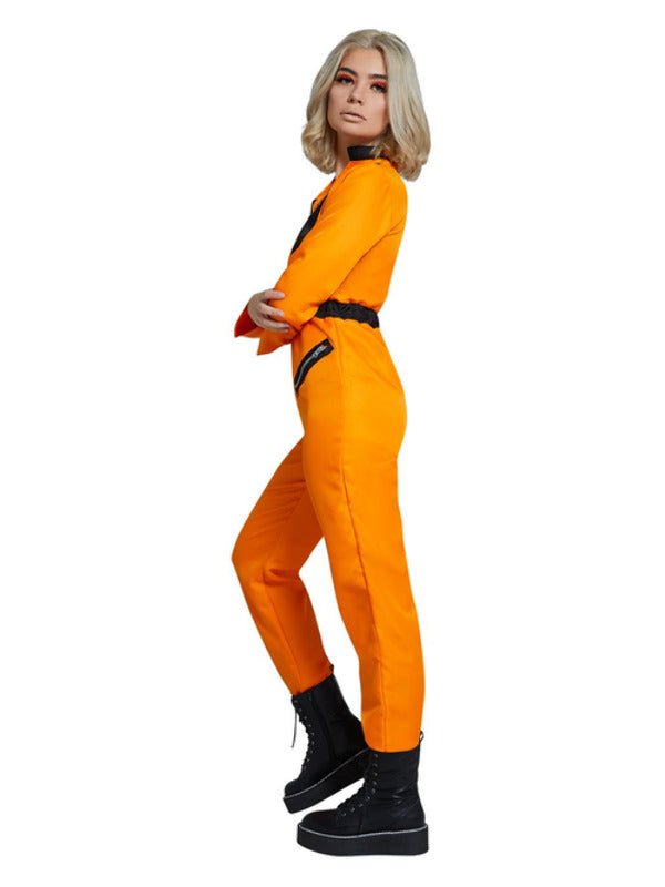 Fever Astronaut Costume, Orange - Adult Weekender