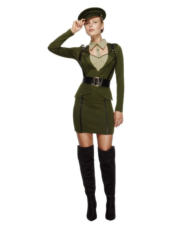 Fever Captain Costume, Khaki - Adult Weekender