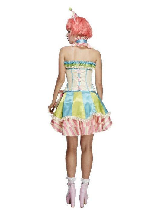 Fever Deluxe Vintage Clown Costume, White - Adult Weekender