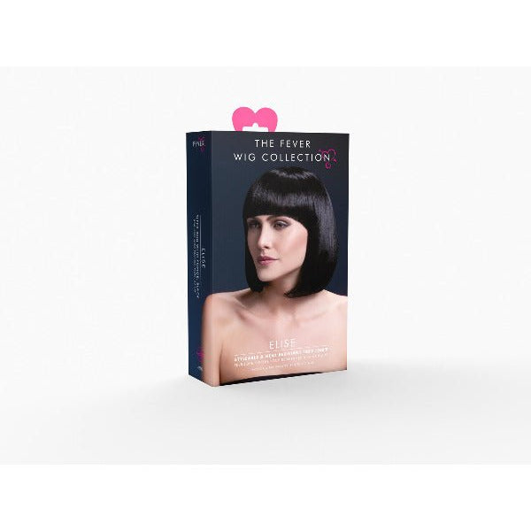 Fever Elise Wig, Black - Adult Weekender