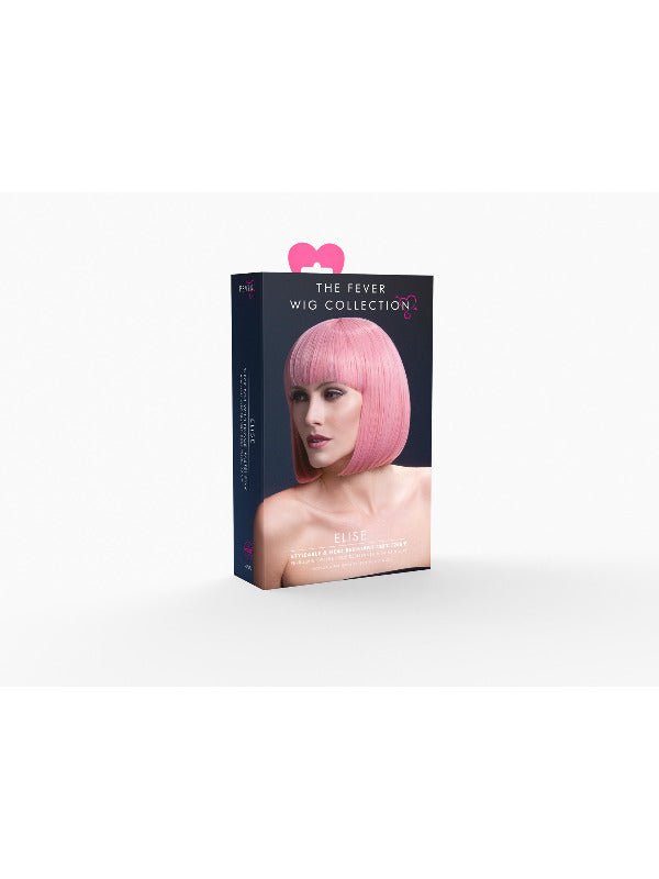 Fever Elise Wig, Pastel Pink - Adult Weekender