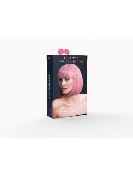 Fever Elise Wig, Pastel Pink - Adult Weekender
