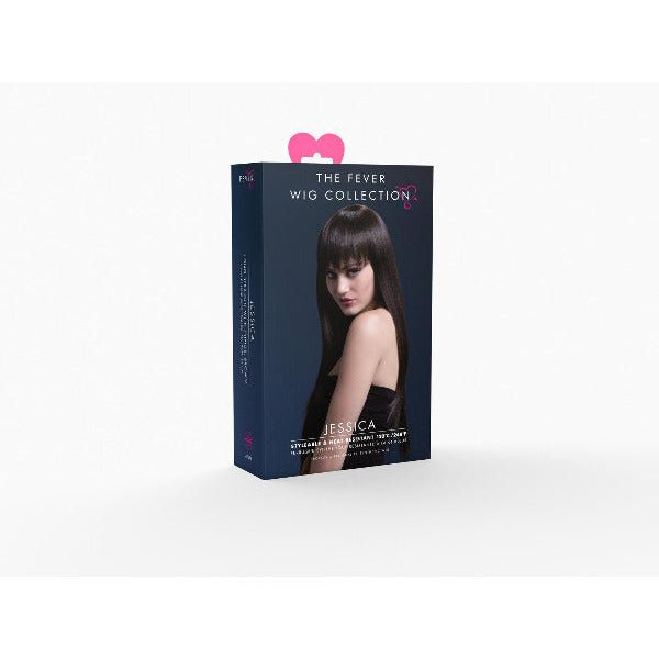 Fever Jessica Wig, Brown - Adult Weekender