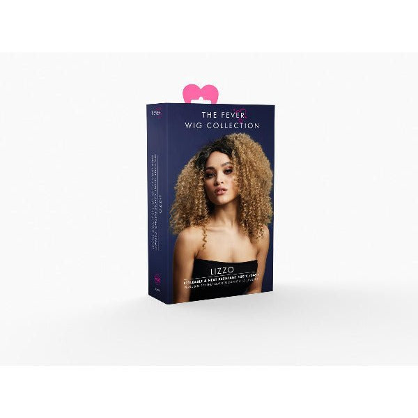 Fever Lizzo Wig, Caramel - Adult Weekender