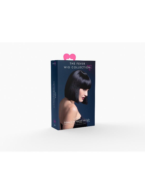Fever Lola Wig, Black - Adult Weekender
