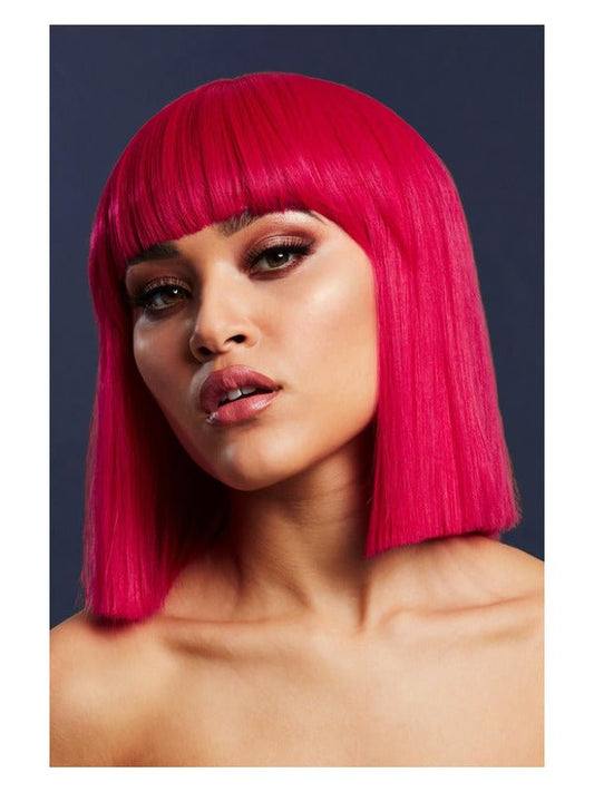 Fever Lola Wig, Magenta Pink - Adult Weekender
