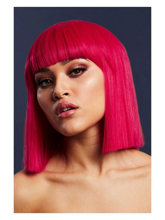 Fever Lola Wig, Magenta Pink - Adult Weekender