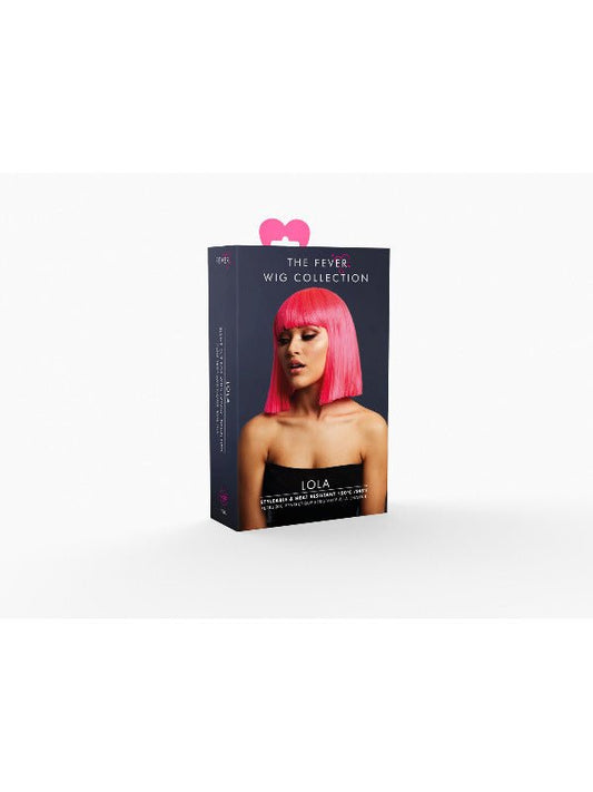 Fever Lola Wig, Neon Pink - Adult Weekender