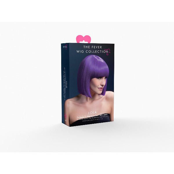 Fever Lola Wig, Purple - Adult Weekender