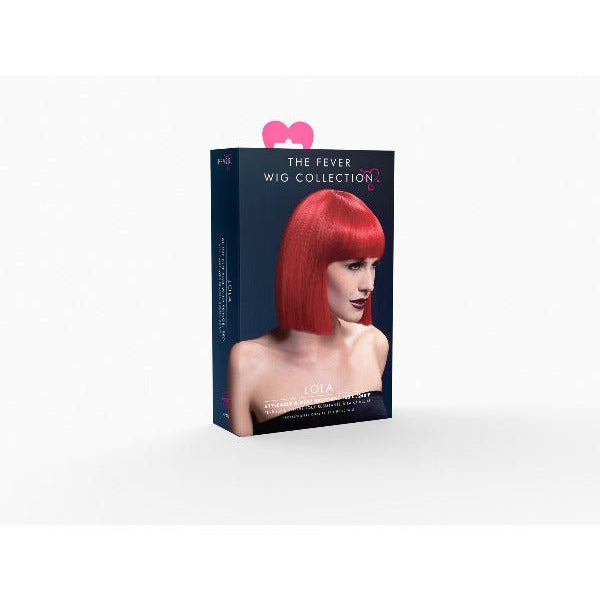 Fever Lola Wig, Red - Adult Weekender