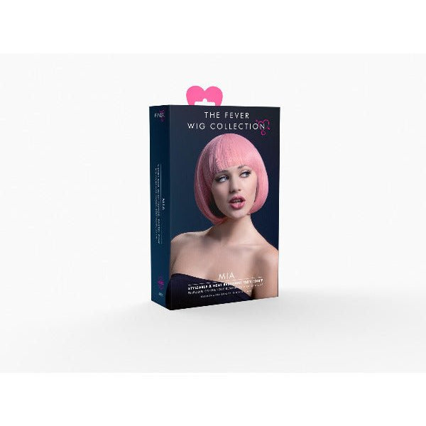 Fever Mia Wig, Pastel Pink - Adult Weekender
